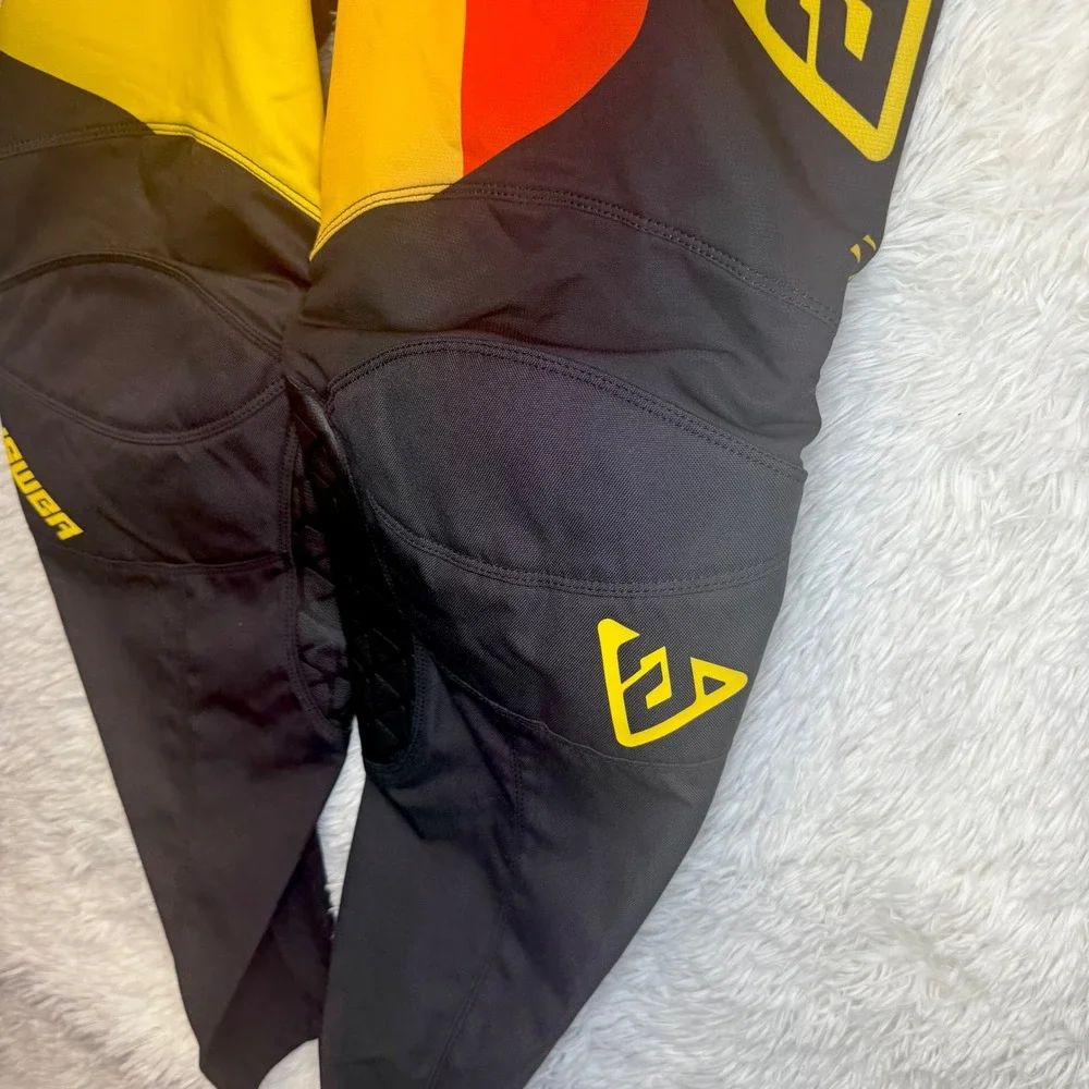New Answer Racing A21 Elite Pace Off-Road Motocross Pants Black Yellow Sz 34